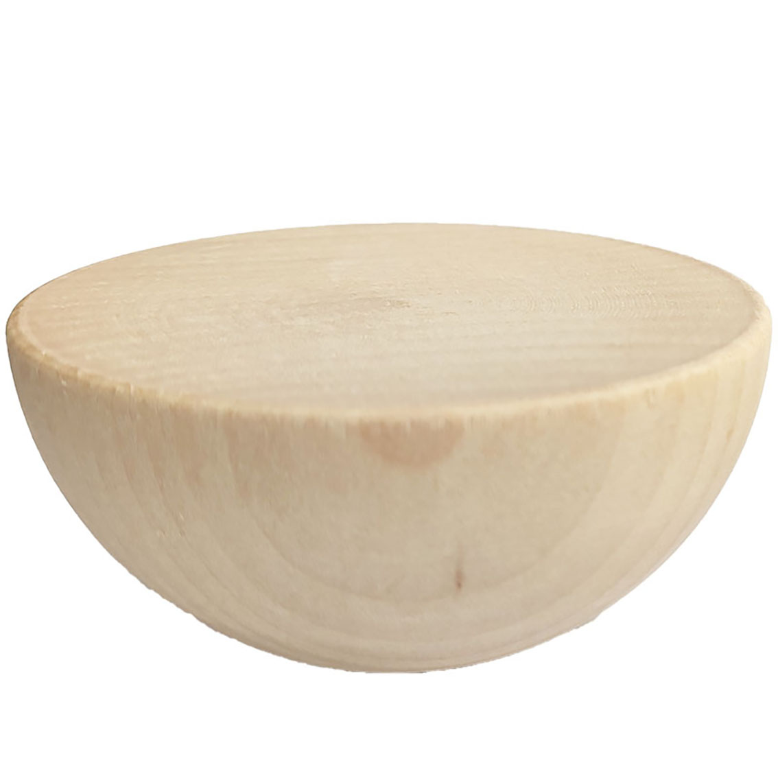 Geteilte Holz kugel Durchmesser 10mm - 90mm Holz Primär farbe halbe Kugel Holz dekoration DIY nach Hause gemalte Halbkugel