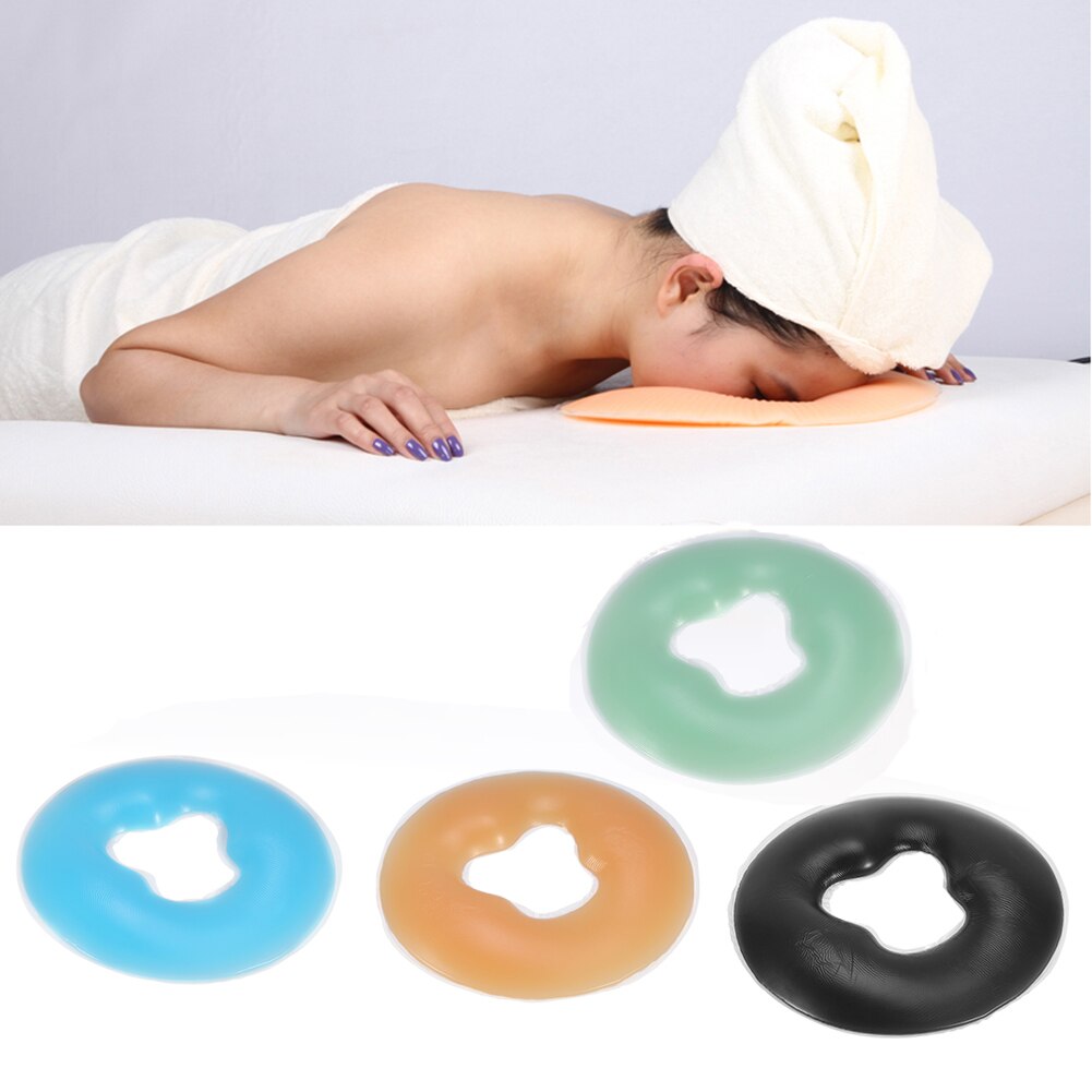 Silikon nedåtvänd kudde kudde massage skönhet spa salong bordssäng, bekväm