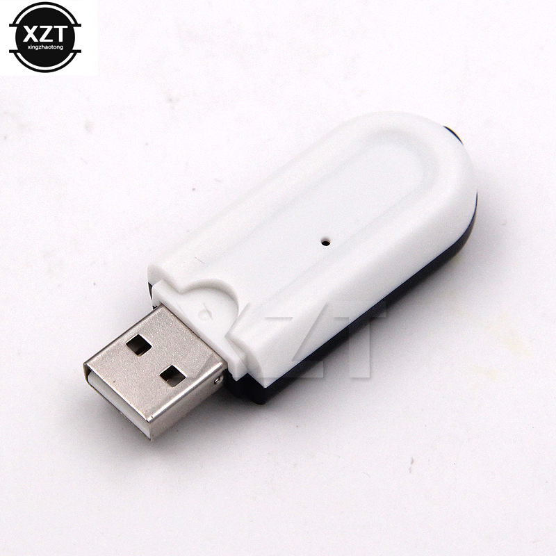 3.5mm A2DP 5V USB Wireless Adapter Dongle Bluetooth 4.0 Music Audio Stereo Receiver for Car AUX Android for IOS Mobile Phone