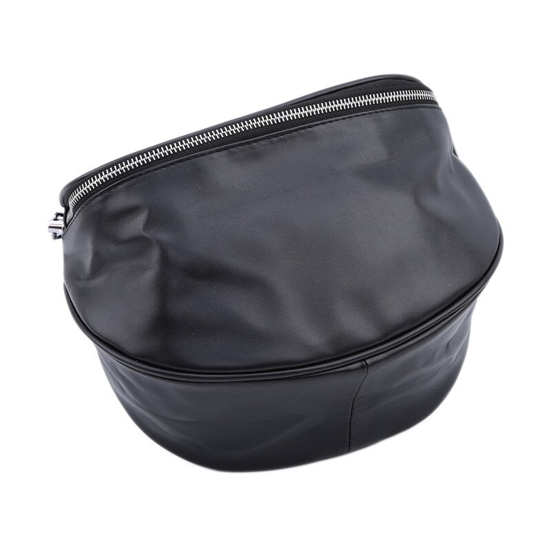 Bolso bandolera de cuero con patrón de negra para mujer, bolsa de pecho, de cintura,