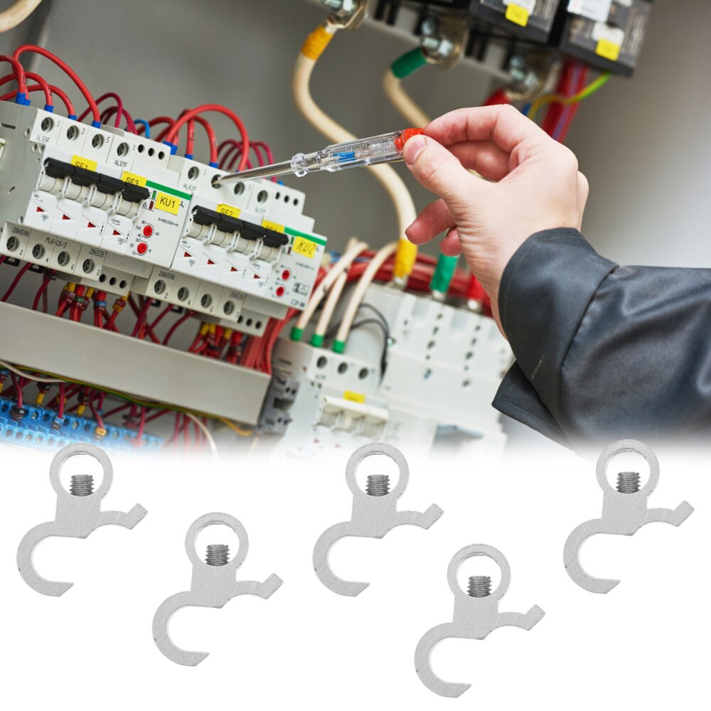 5pcs MCB Miniature Circuit Breakers Lockout Lock Off Devices Tools Kit