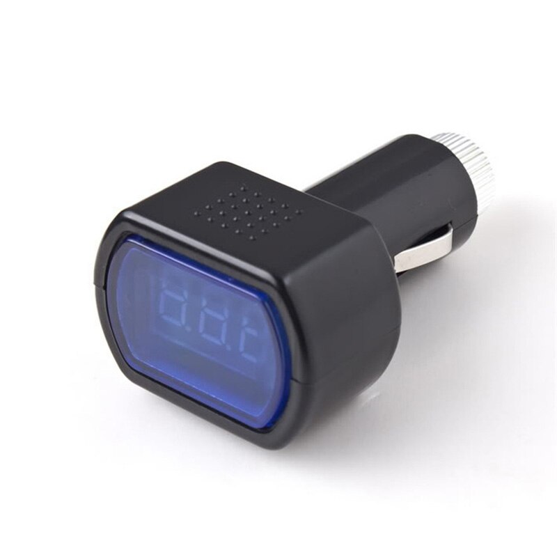 Red LED Digital LED Volt Gauge Display Volt Gauge Plastic Cigar Lighter Plug