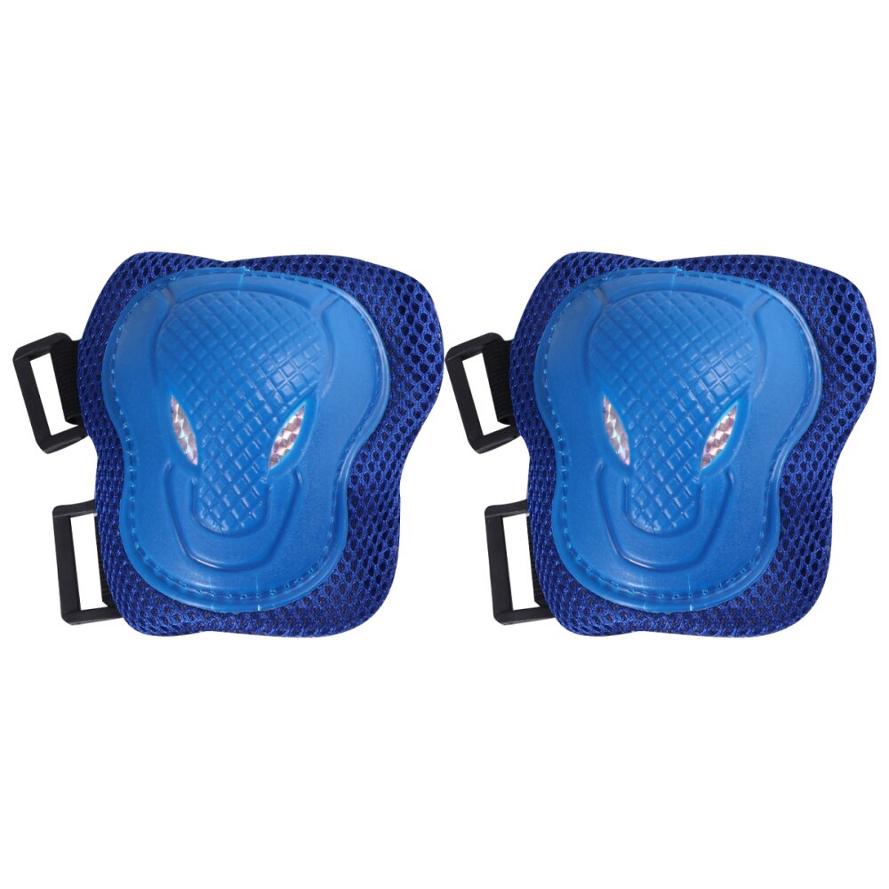 6pcs in 1 Set Adults Roller-skate Protection Gear Skiing Roller Protector Sports Protectors Kit Skateboard Bike Riding Knee Pad