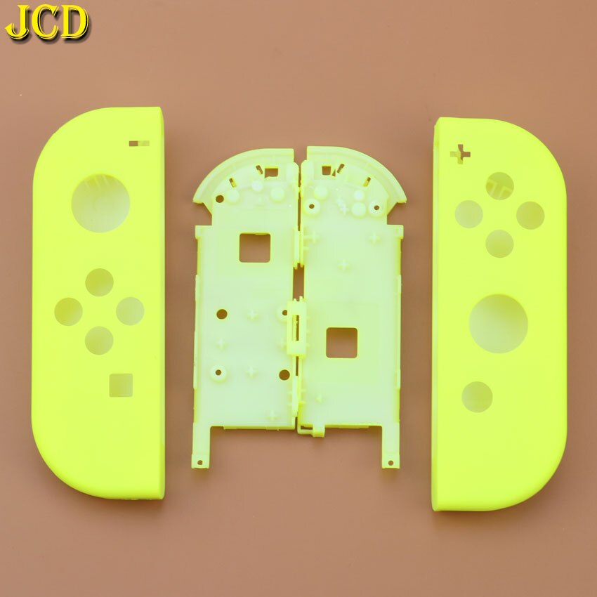 JCD-carcasa de repuesto para Joy-Con de Nintendo Switch, 1 unidad, 23 colores: H Yellow Green