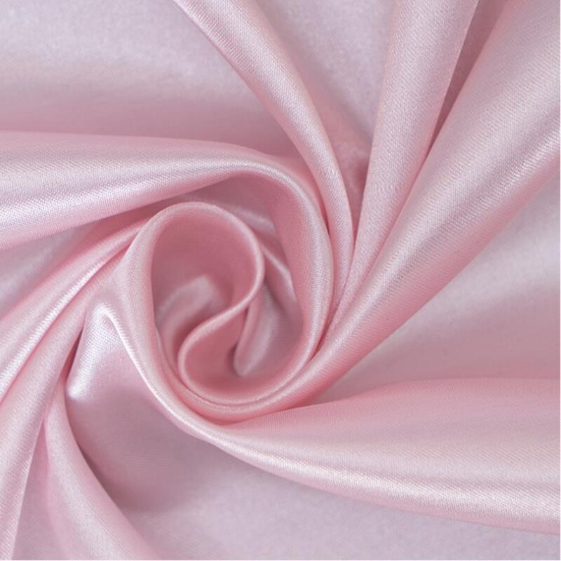 150cm width polyester satin fabric for dress lining, scarf, table cloth, curtain patchwork by meter