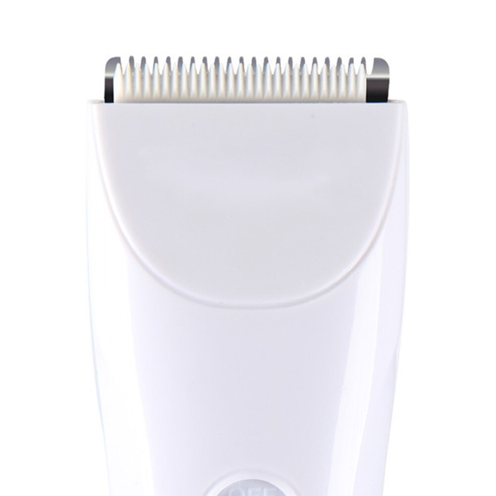 ABS Low Noise Electric Waterproof Haircut Cordless Infant Easy Operate Strong Power Ceramic Blade Shaver Baby Hair Trimmer Home