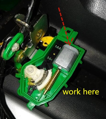 Motor de cerradura de puerta de coche, sistema de reparación de puerta automotriz, piezas perfectas, 12V CC, para hyundai solaris Entourage Kia RIO