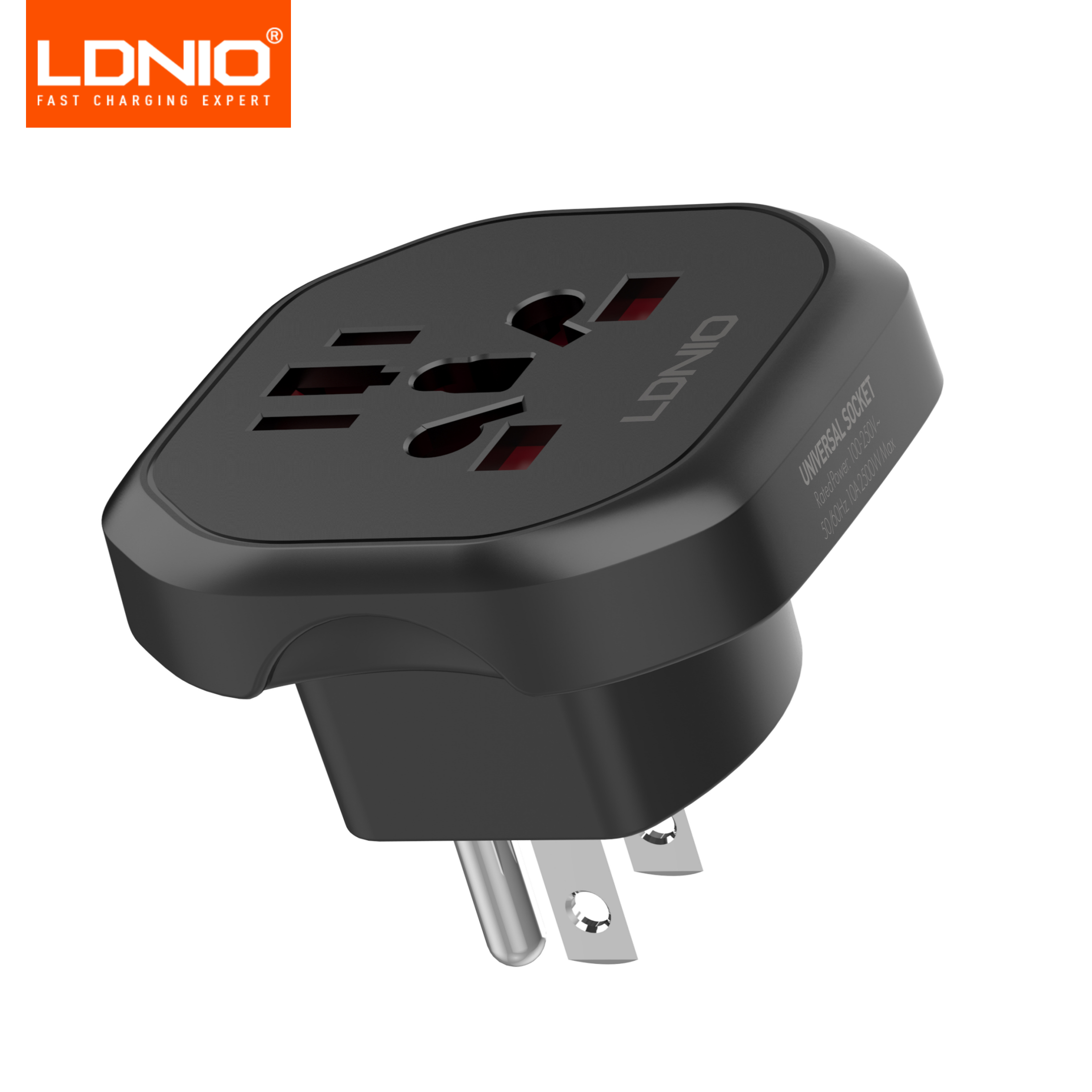 LDNIO Universal Adapter AU EU UK US Wall Power Strip Multi Plug Universal Travel Adapter Dual Travel Adapter Extension Socket Z7: army green