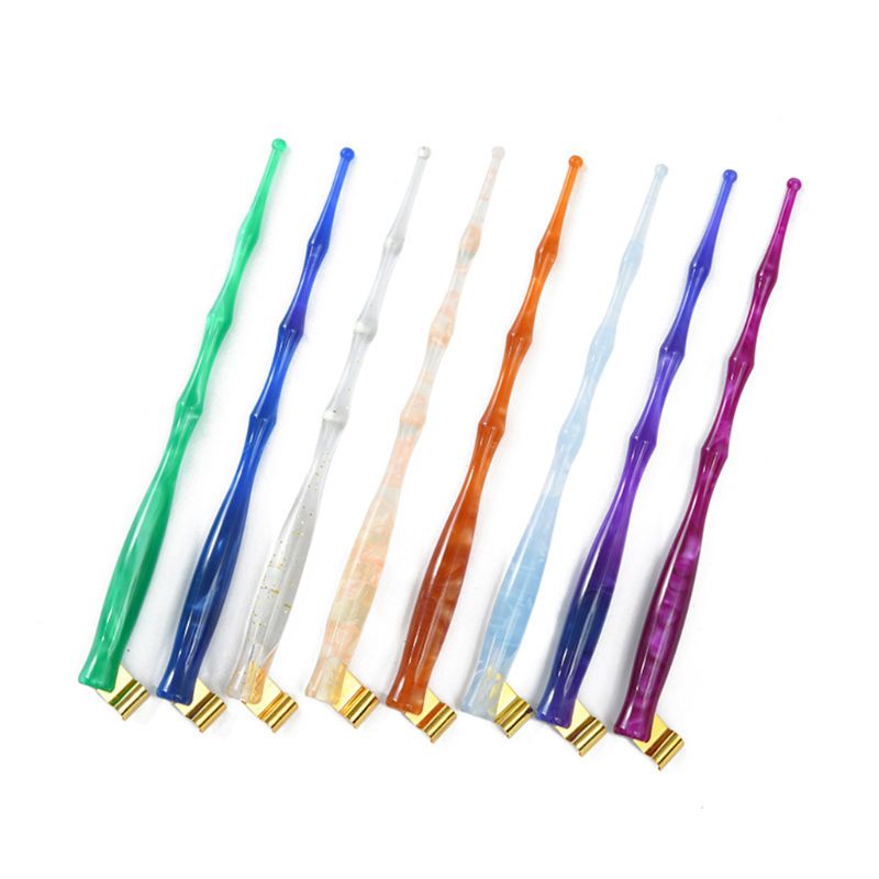 Sterrenhemel engelse schuine kalligrafie schrijfmap kroontjespen penpunt houder hars vulpen