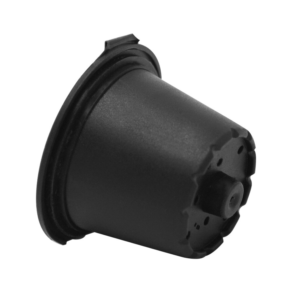 1PC Nespresso Refillable Reusable Nespresso Coffee Capsule 20ML Filters Reutilisable Coffee Capsule Nespresso Cups Spoon Brush: black