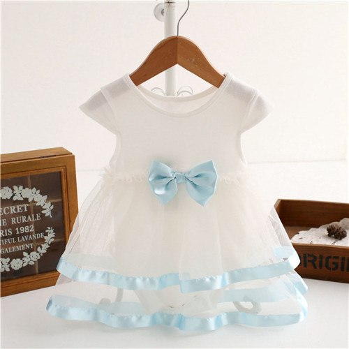 Neue Geboren Baby Mädchen Kleider Baby Taufe Kleid Taufe Prinzessin Weiß Gelb Neugeborenen Kleid Baby Mädchen Kleider 3 6 monate: G12-Weiß / 3M