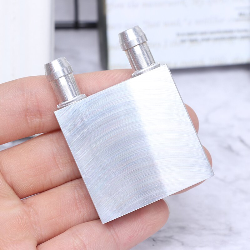 1Pc 40X40Cm Aluminium Cpu Waterkoeling Heatsink Block Waterblock Liquid Cooler Heatsink Systeem Voor Pc laptop