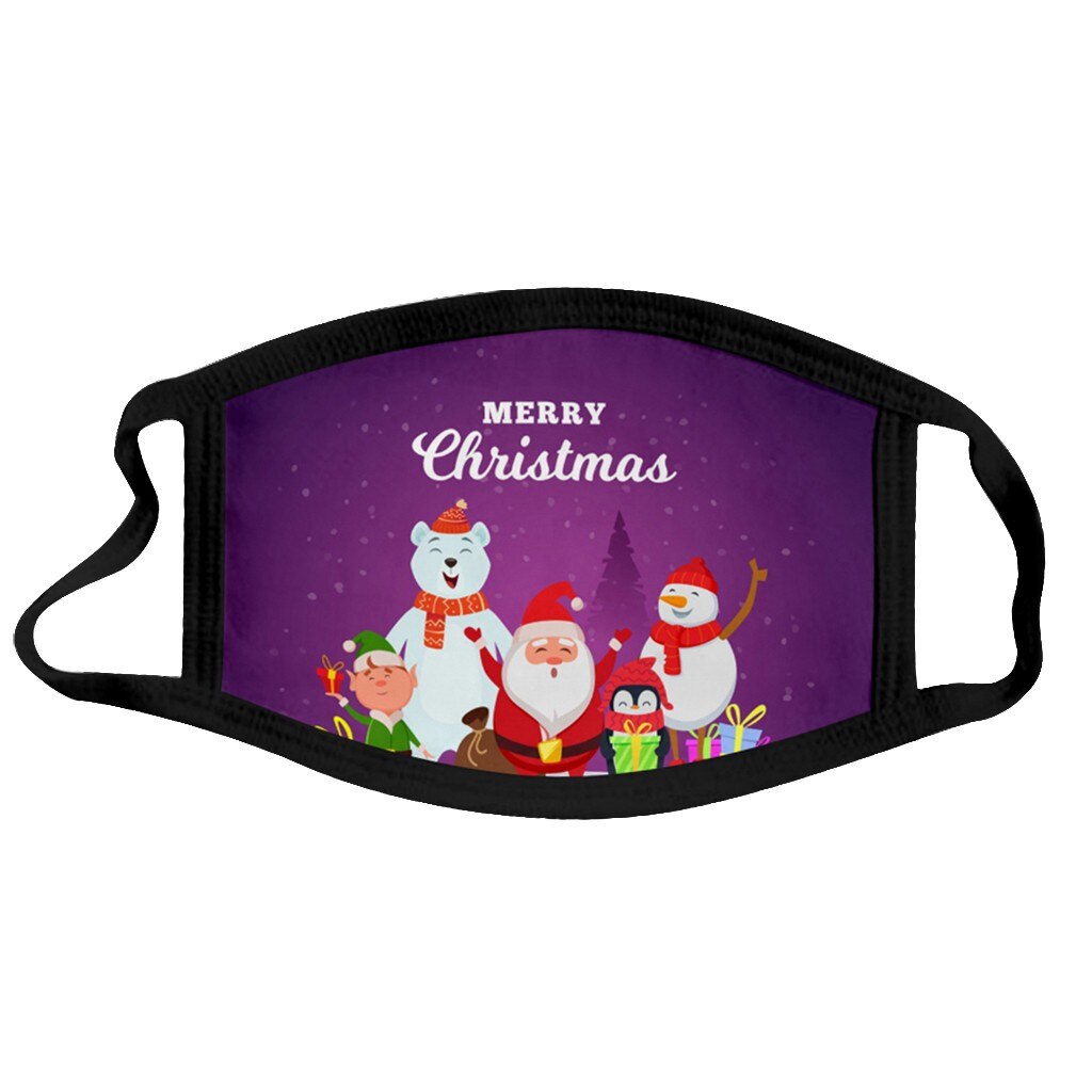 1Pc Kerst Masker Elanden Vrolijk Kerstfeest Decoraties Voor Huis Kerst Ornament Xmas Navidad Jaar