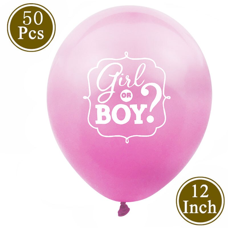Amawill kön avslöja ballonger set flicka eller pojke gobeläng fest bakgrund tyg baby shower ballong aktivitet dekorationer barn: 19