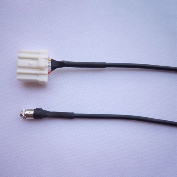 Bil aux indgang o kabel hun 3.5mm stik passer til mazda  m6/m3/ rx -8/ mx -5