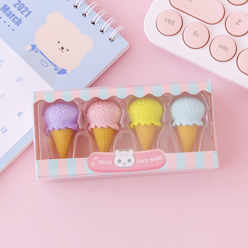 Gomme à Hamburger, Simulation de Dessert, , bande dessinée, mignon, papeterie,: BQL