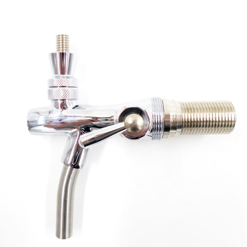 Draft Beer Tap Adjustable Faucet Flow Control Faucet G5/8 With Chrome/Golden Plating Home Brew Beer Bar Accessories