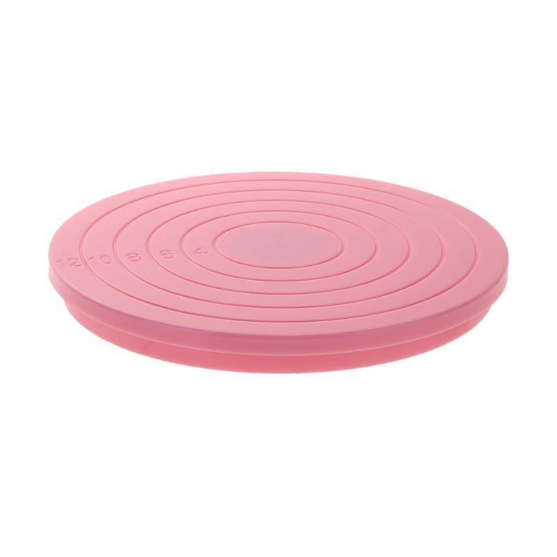 Small Cake Revolving Turntable kitchen Display Stand Baking Tools