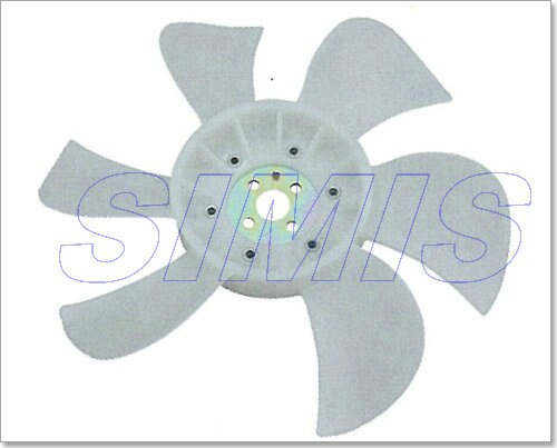 Wentylator silnikowy ostrze silnika części 16361-23860-71, YM129900-44700 dla 5-8FD/1Z, 1DZ, 2Z, 3Z 7FG/5 K, 6-8FG/4Y, 4D94E, 4D94LE