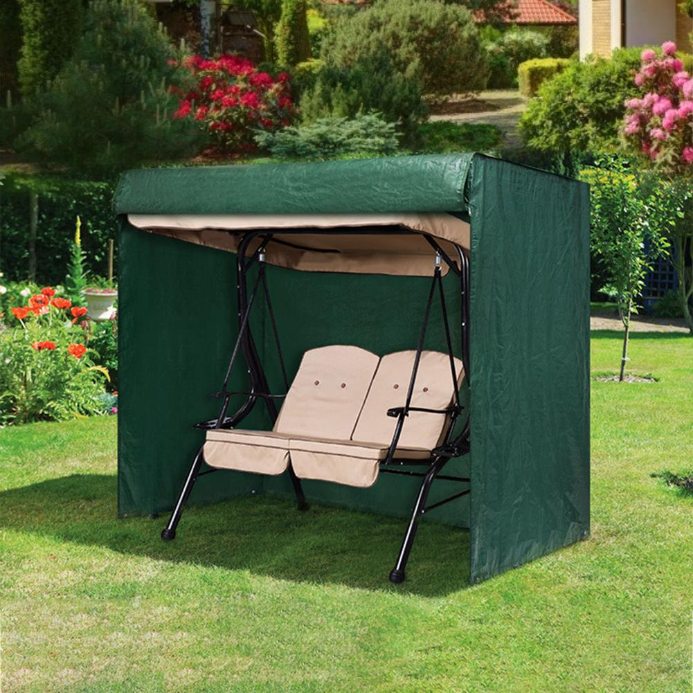 2-Seater Garten Schaukel Abdeckung Hängematte Terrasse Abdeckung UV Sonne Regen Geschützt fallen Wasserdicht Hängematte Ich bin Freien Sonnen Schaukel Abdeckungen