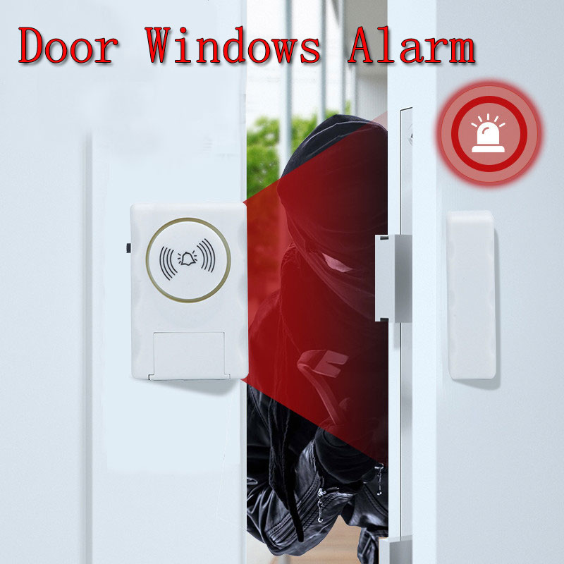 Kids Safety Wireless Entry Home Door Window Burglar Alarm Safety Security Protection Anti-Theft ALARM System Magnetic Sensor