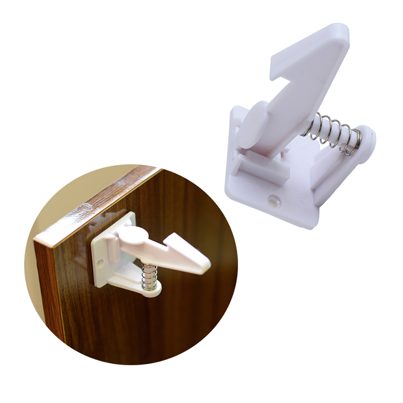 Tusunny 10/20 Pcs Baby Bescherming Baby Veiligheid Kast Deurslot Voor Kids Safety Lock Ladeblokkering: 3M white 20PCS
