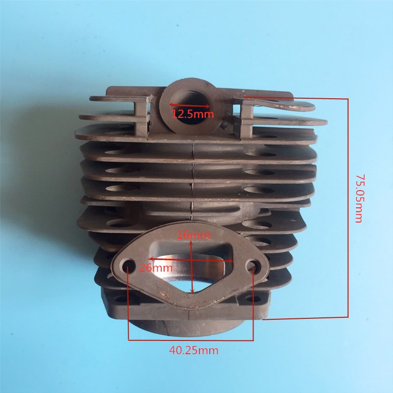 Jeu de cylindres de 48MM 6210, 1 jeu de scies à chaîne, ensemble d'anneaux de PISTON, CLIPS de broche ASSY
