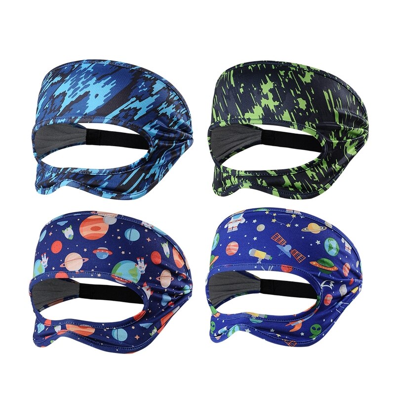 Umweltfreundliche stoff-augenmaske, atmungsaktiver bezug, kompatibel mit oculus quest 2/ , quest 2 und htc vive, elastisches schweißband  e8be