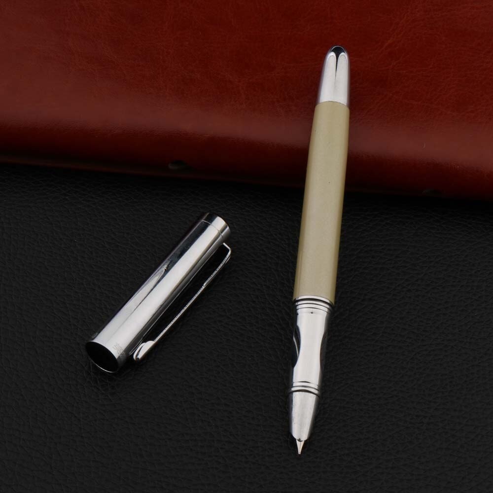 Luxe 127 metalen vulpen roestvrij staal bocht financiën extra fijn briefpapier kantoor schoolbenodigdheden schrijven