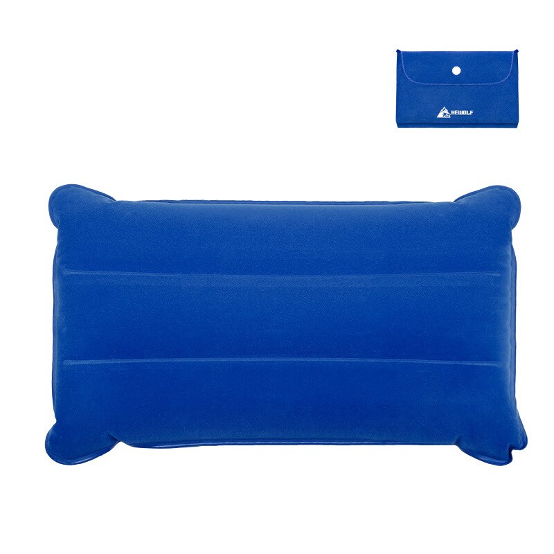 Vilead bärbar campingkudde 46*25 cm utomhus vandring resa uppblåsbar kudde plan strand sova ultralätt mjuk campingmatta