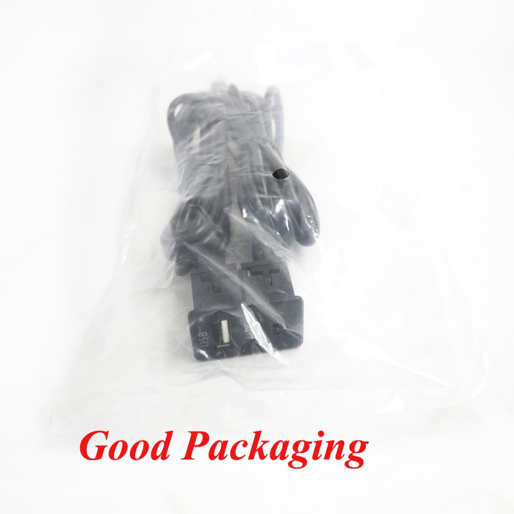 Biurlink 100CM Car DIY Flush Mount Dual USB Female to Male Extension Cable Charging for Toyota BMW for iPhone Android Smartphone