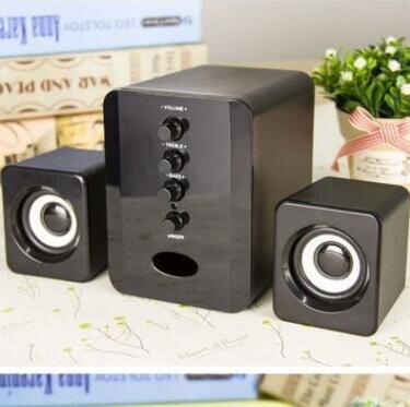 USB Subwoofer Speaker System, Wired Computer Speakers Great for Music, Movies, Gaming, and Multimedia Computer Laptops: A