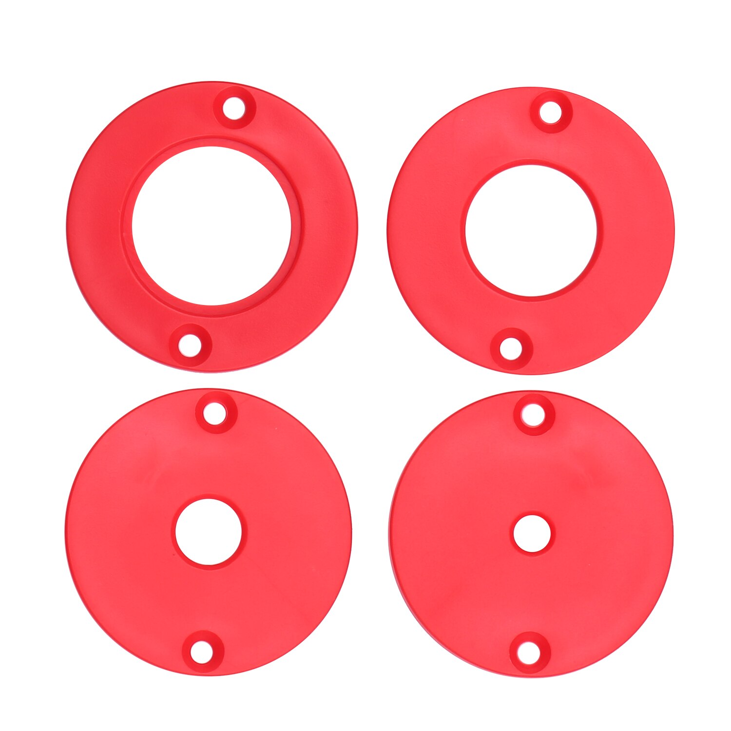 Router Table Aluminum Alloy Insert Plate Woodworking Benches 235x120x8mm Carpenter Trimming Machine Flip Chip Board