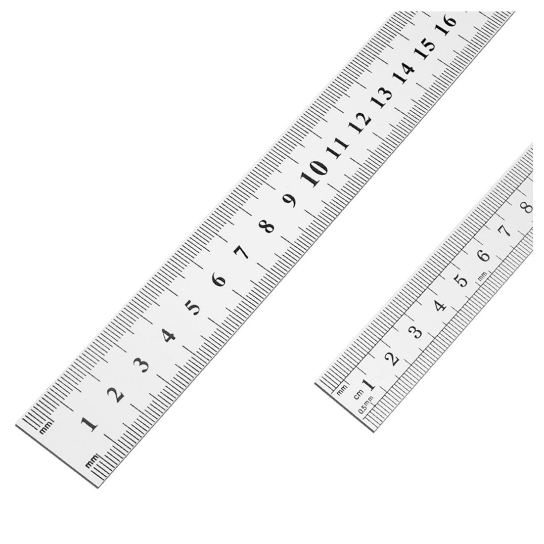 Stainless Steel Ruler 12 Inch + 6 Inch Metal Rulers