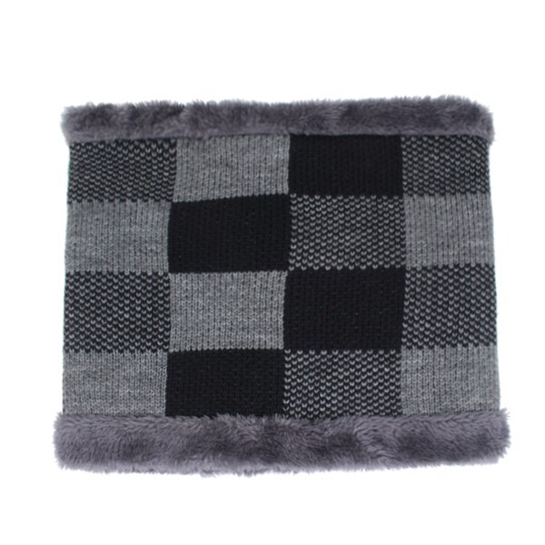 Skullies pipot miesten talvihatut miehille huivi neulottu hattu lippalakki naisten talvi pipo hattu uros homme gorro bonnet baseball lippalakit: Harmaa huivi