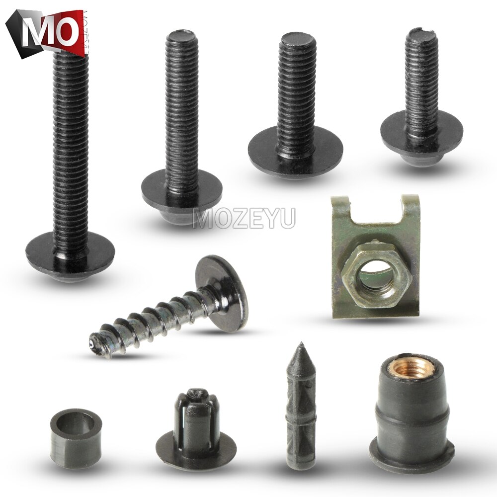 Motorcykel fuld kåbe bolt møtrikker skruer clips komplet sæt til ktm 525 560 smr 625 sc supermoto smc 640 adventure duke ii  lc4