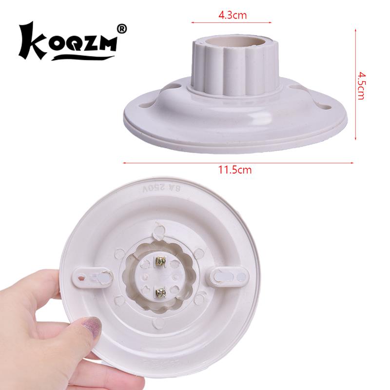 Bra  e27 led lyspæreholder runde sokkel  e27 sokkel hengende lampe sokkel skrue base