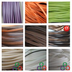 70 metrów (500g) szerokość: 8mm kawy gradientu płaski syntetyczny Rattan materiał tkania plastikowe dzianiny naprawy krzesło stół PE Rattan