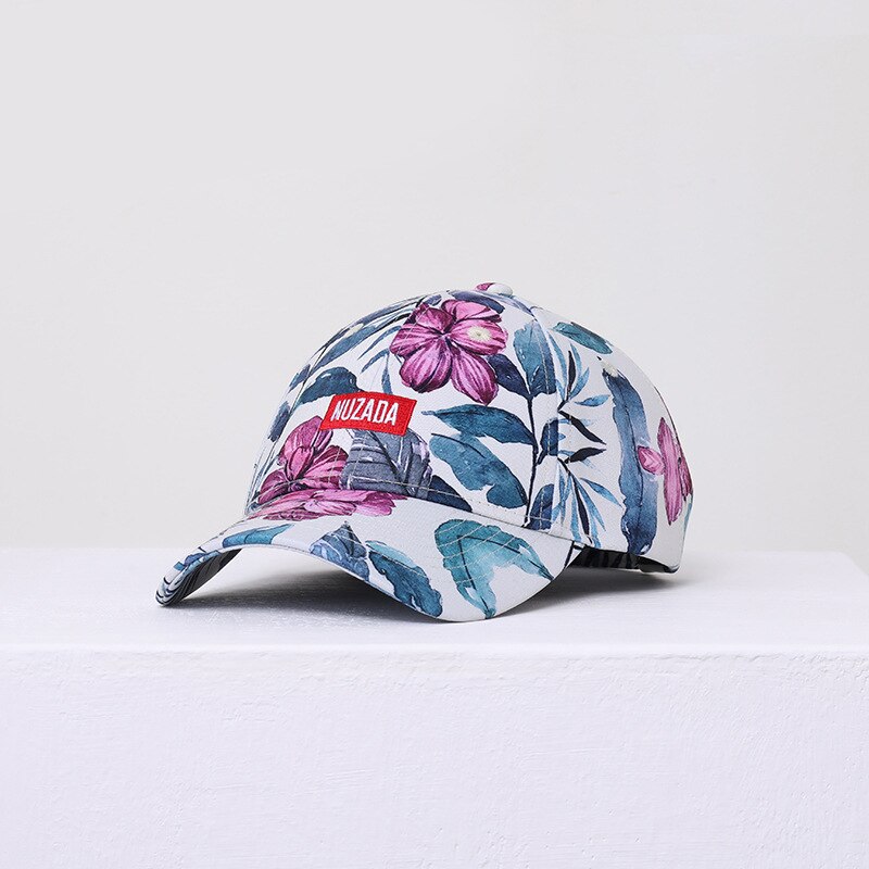 Baseballpet heren dames bloemen verstelbare snapback pet straat hiphop petten stijl