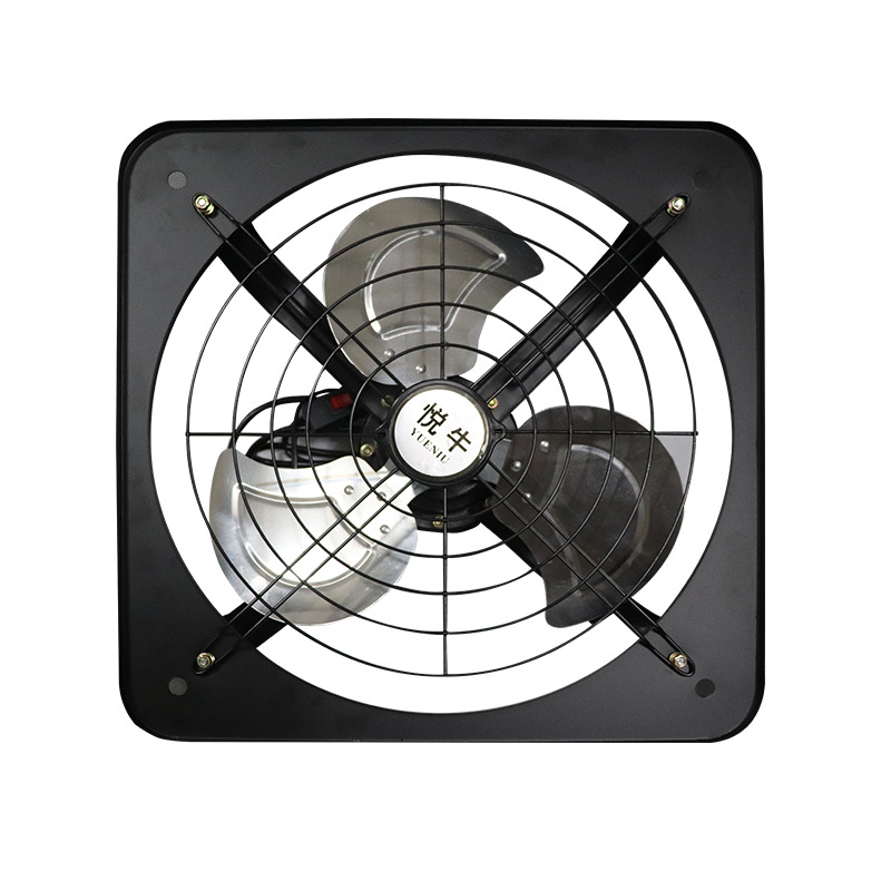 Extractor de ventilación Industrial de 10 pulgadas, Extractor Axial de Metal, ventilador de aire comercial para cocina y dormitorio: UK