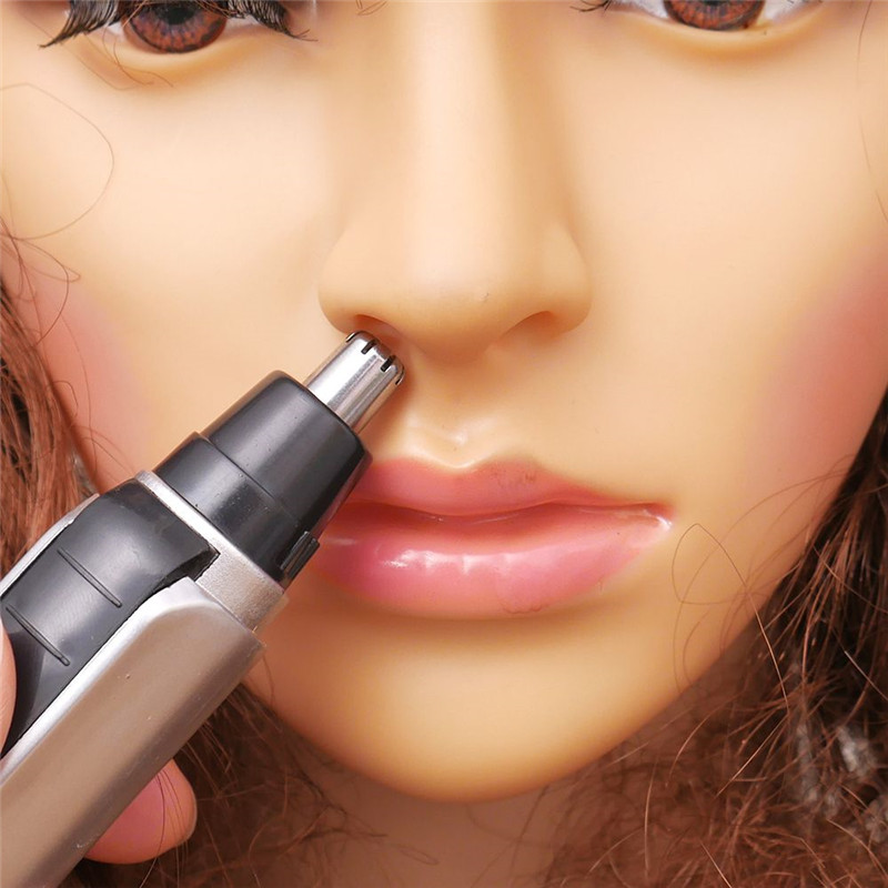 1 pezzo Portatile Elettrico rifinitore Peli del Naso Pulito Pulito Universale Orecchie Naso Viso Strumento di Rimozione Dei Capelli del Rasoio