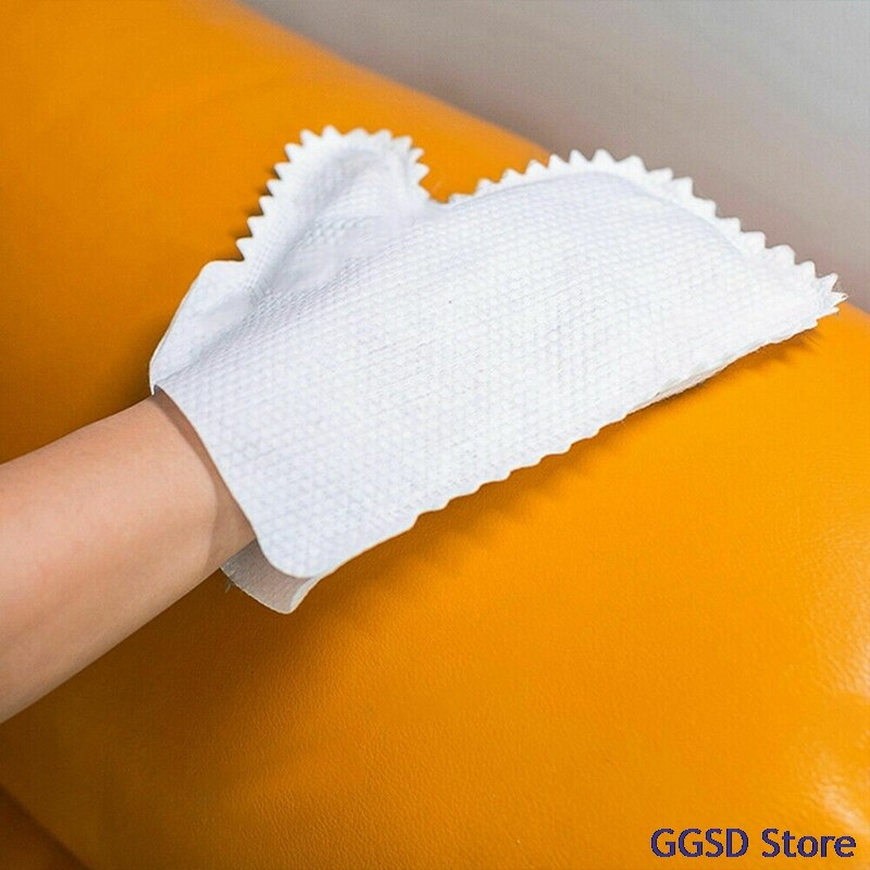 Guantes de limpieza de escamas de pescado, plumero para el hogar, ranuras de ventanas, utensilios de cocina de vidrio, herramienta de limpieza de escritorio y suelo, desechables, 10 unids/lote