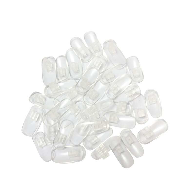 Puntas de uñas postizas 200 uds, pegatinas de uñas falsas profesionales transparentes para practicar manicura, herramientas para uñas, pinzas para uñas cortas uñas de practica para manicura dedo para practicar uñas: 5 mixed sizes clear