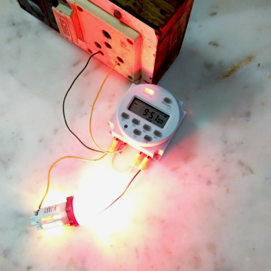 Digital Microcomputer 7Days Weekly Programmer Electronic Timer Switch 220V Time Relay with Countdown 12V DC for Light Fan