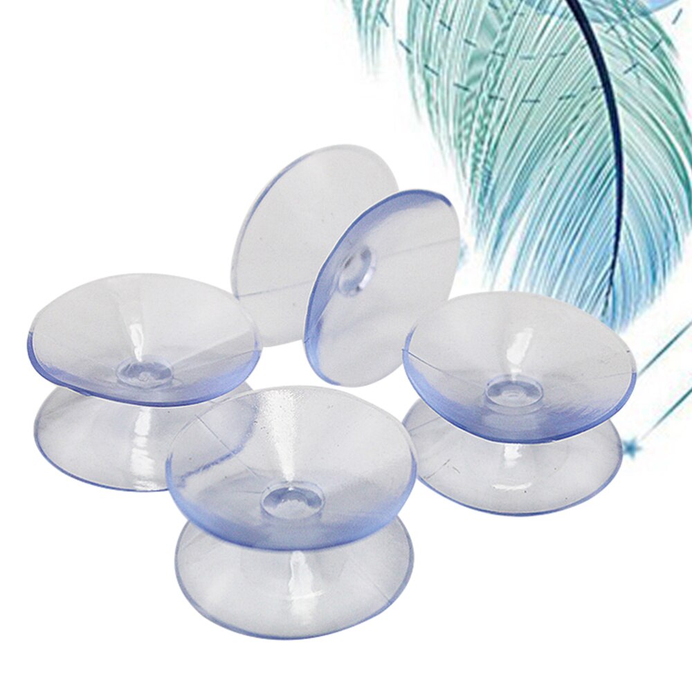 12 stuks 10 x transparante dubbelzijdige zuignappen 20mm rubber voor glazen siliconen zuignappen zonder haken