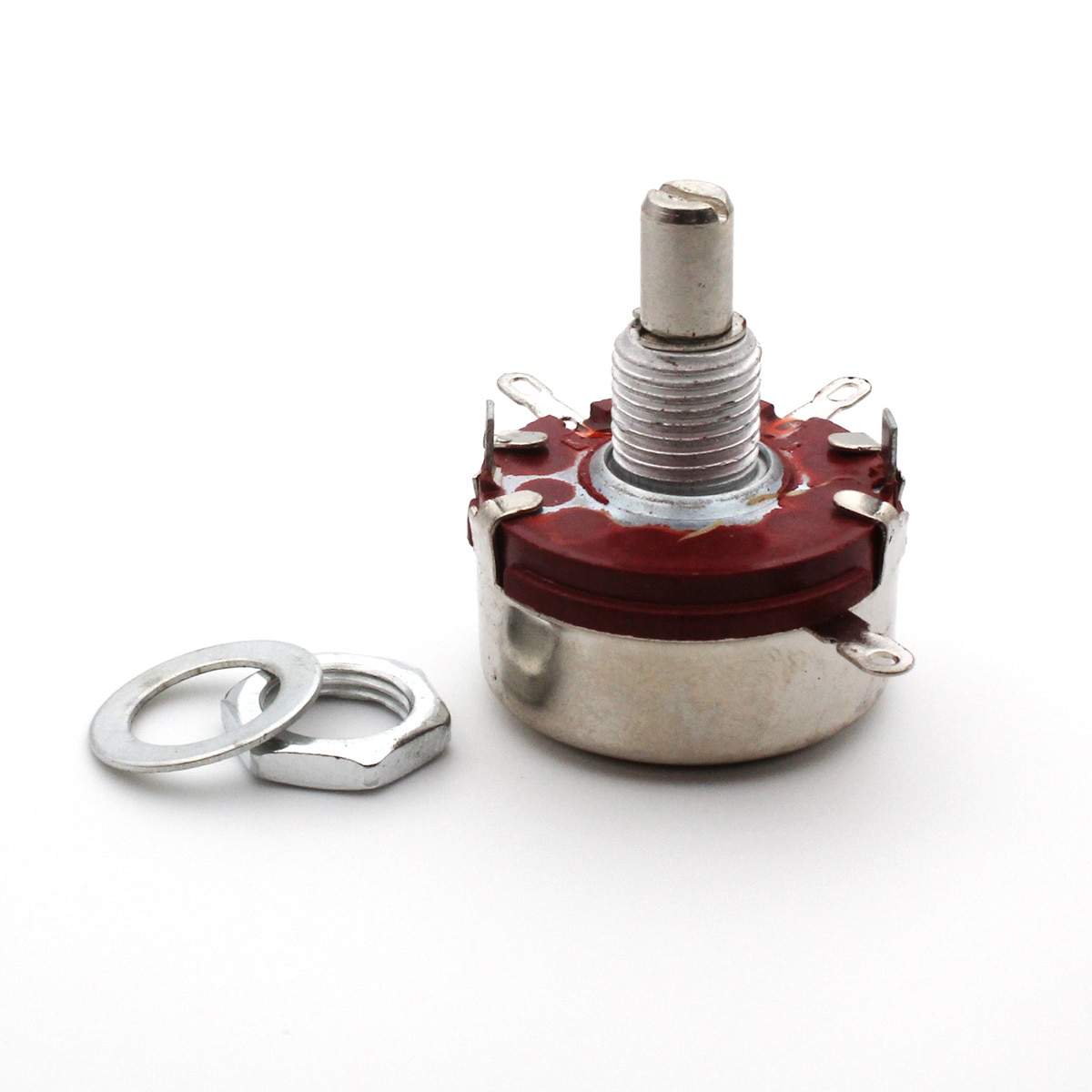 WTH118 1A Round Shaft Carbon Rotary Taper Potentiometer 470 ohm 1K 2.2K 4.7K 10K 22K 47K 100K 220K 470K 1M ohm