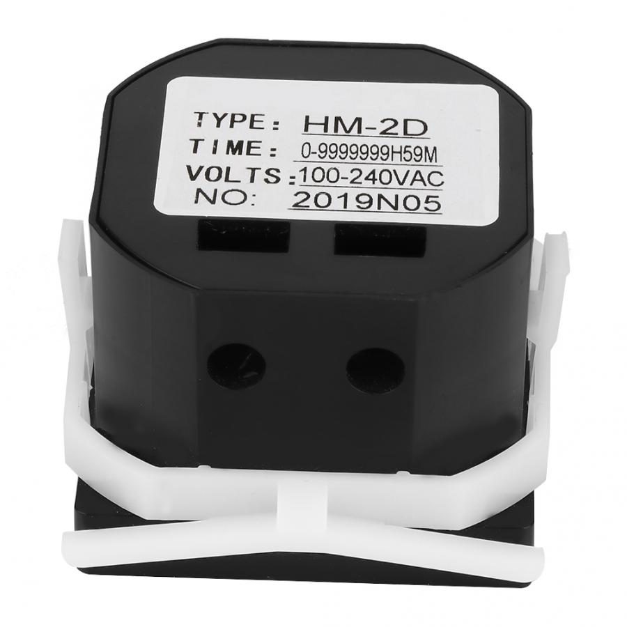 Time Counter Digital Electrical Counter LCD Display Time Meter Gauge Counter Time Gauge AC220 240V