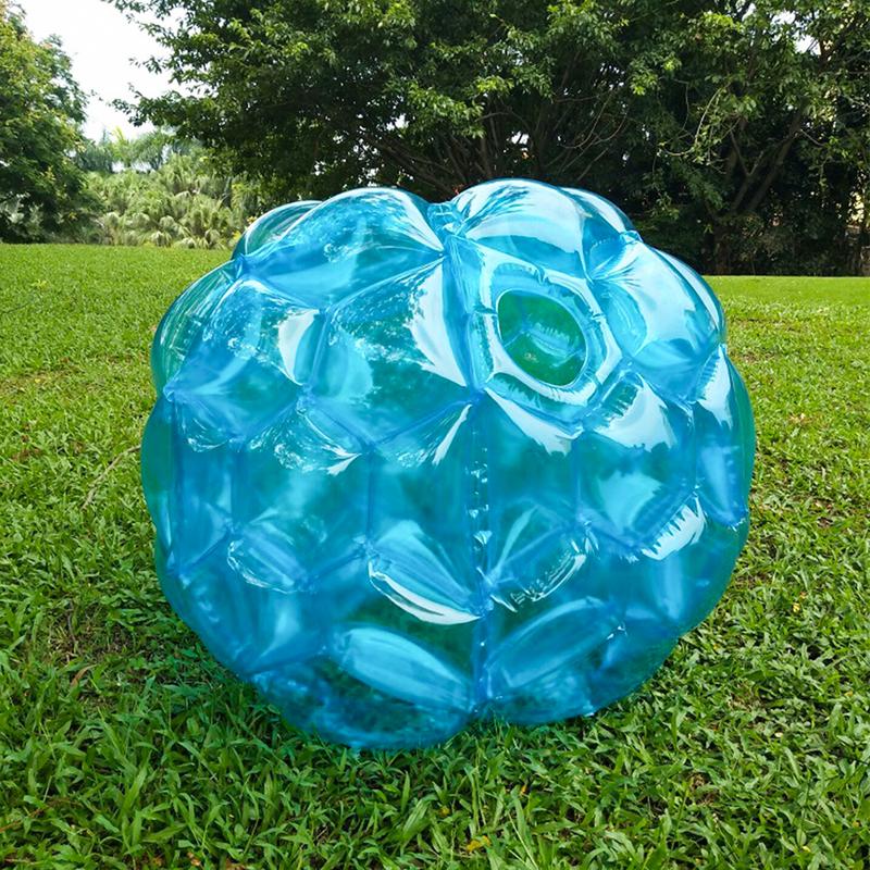 iPiggy 60CM Inflatable Bubble Bumper Balls Body Collision Bumper Ball Tpu Friendly For Kids Outdoor Activity Body Punching Ball