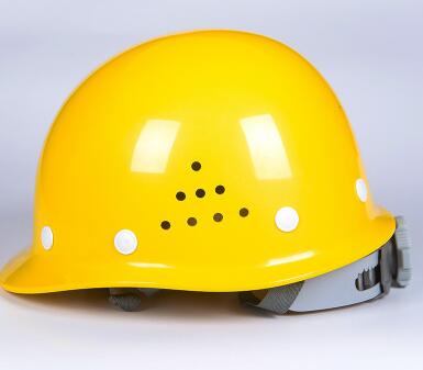 Adjsutable Outdoor Working Safety Hard Hat Construction Workplace Fiber reinforced composite material Protective Cap: Yellow