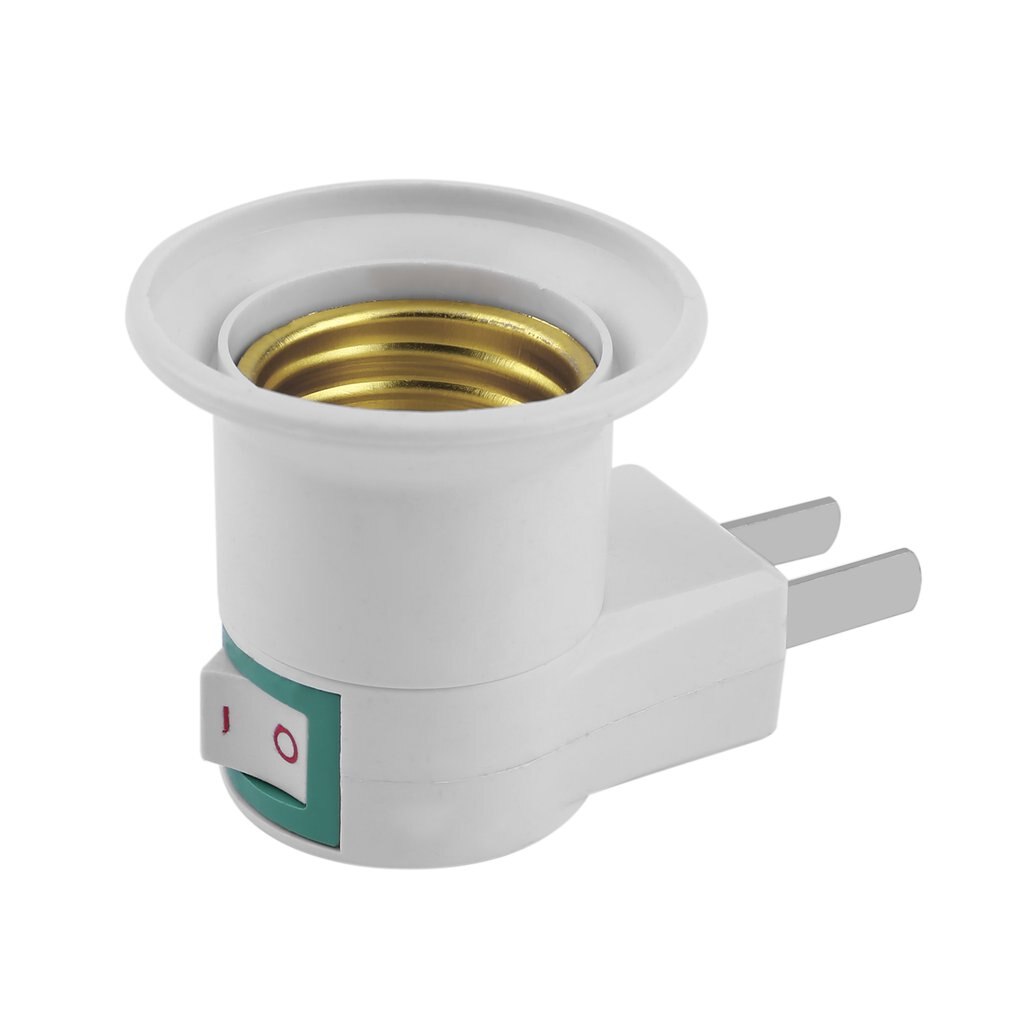 E27 Professionelle Super Lampe Licht Steckdose E27 Buchse Lampe Basis UNS/EU Stecker Lampe Buchse Mit Energie auf/aus Schalter: uns Stecker